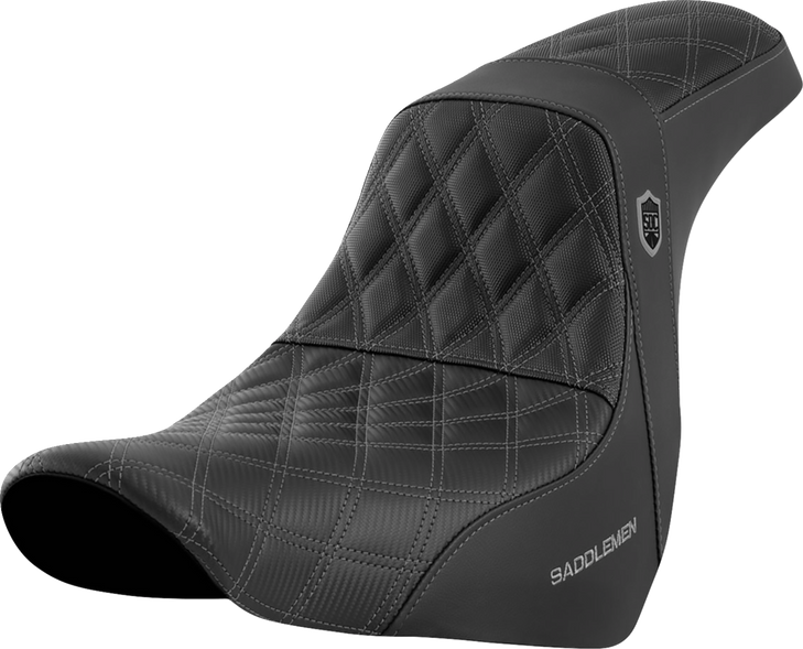 Pro Series Sdc Performance Seat - Without Backrest - Gray Stitch - Fl/Fx '18-'20 Sc81829Gre
