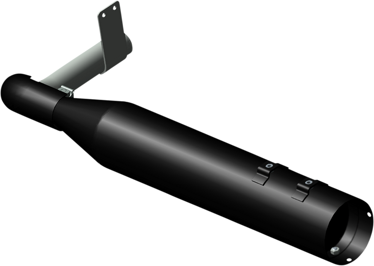 Khrome Werks Sidekick Ghost Pipe - Black 200795