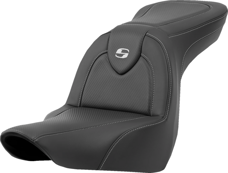 Saddlemen Roadsofa Carbon Fiber Seat - Carbon Fiber - Without Backrest - Fxlr/Flsb '18-'23 818-29-185