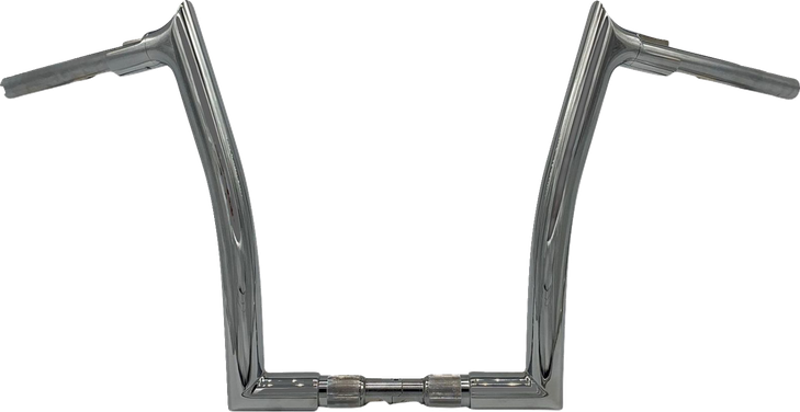 Fat Baggers Inc. 1-1/2" Ez Install Pointed Top Handlebar - 14" - Chrome 848014