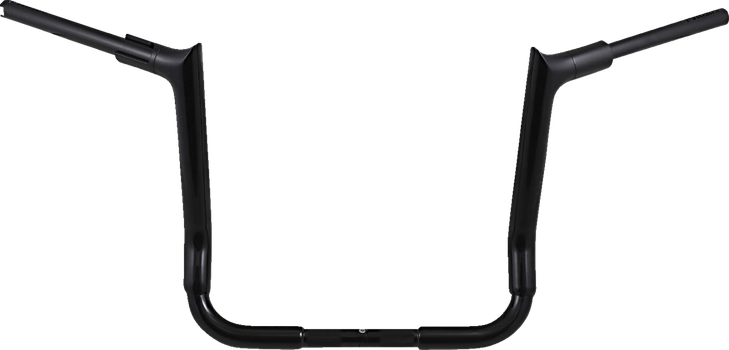 Fat Baggers Inc. 1-1/2" Ez Install Pointed Top Handlebar - 14" - Black 815014-B