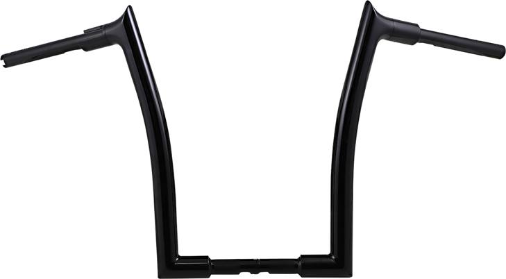 Fat Baggers Inc. 1-1/2" Ez Install Pointed Top Handlebar - 16" - Black 807016-B