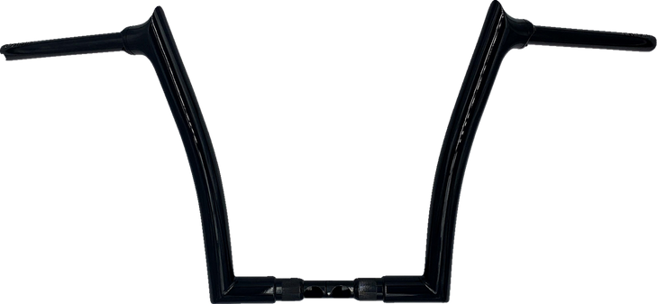 Fat Baggers Inc. 1-1/2" Ez Install Pointed Top Handlebar - 14" - Black 816014-B