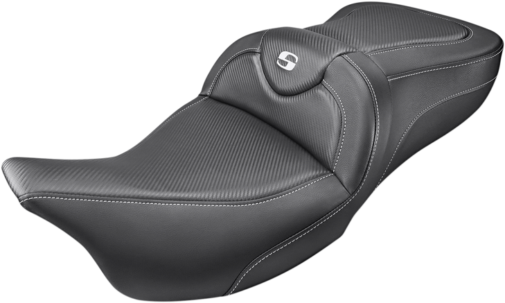 Saddlemen Roadsofa Seat - Carbon Fiber - Without Backrest - '08-'23 Fl 808-07B-185