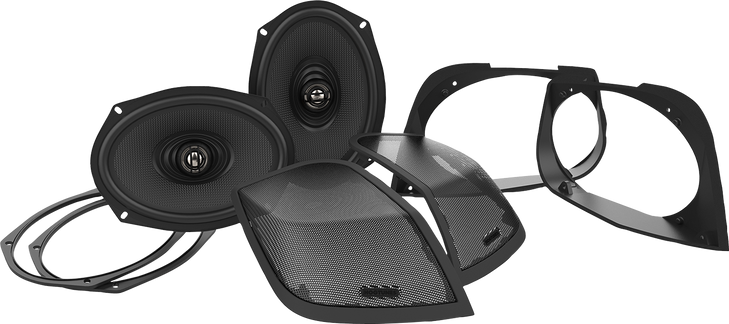 Hogtunes Cut In Lid Kit With Speakers Retro 692 Lid-Rm