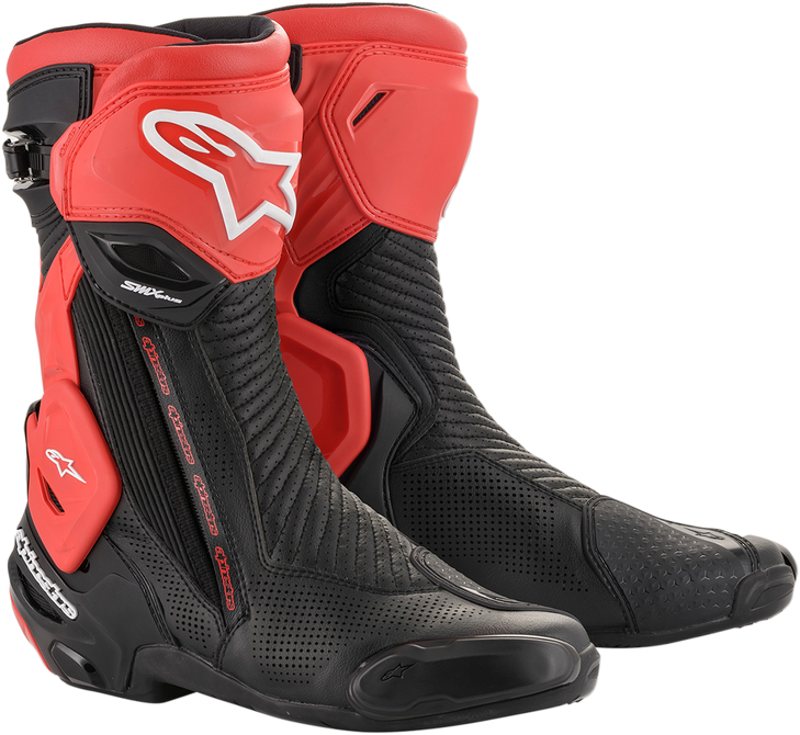 Smx+ Vented Boots - Black/Red - Us 11.5 / Eu 46 2221119-13-46