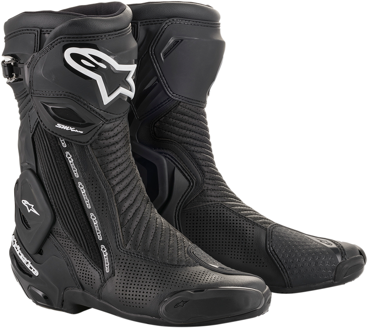 Smx+ Vented Boots - Black - Us 12.5 / Eu 48 2221119-10-48