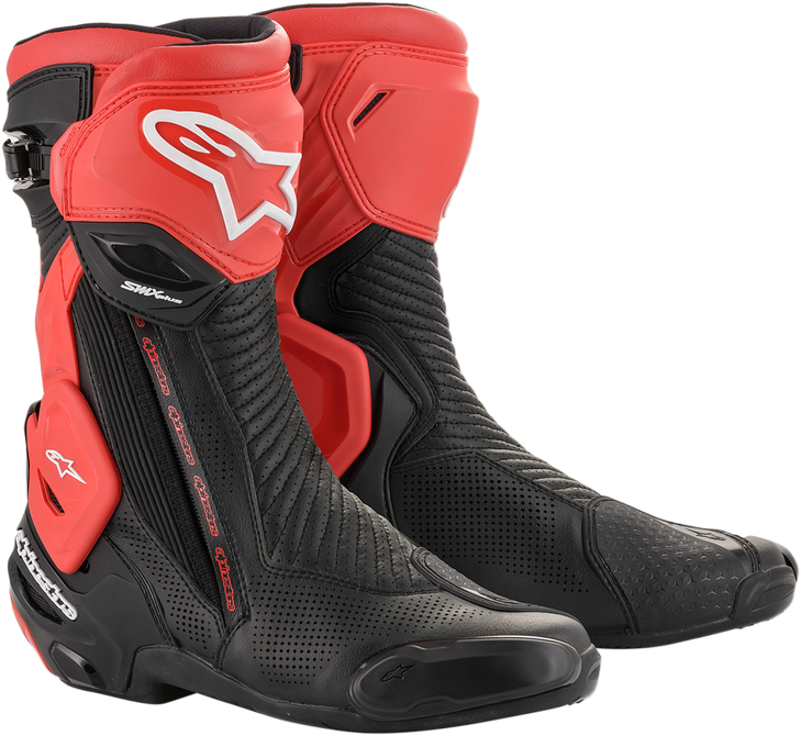 Smx+ Vented Boots - Black/Red - Us 9.5 / Eu 44 2221119-13-44