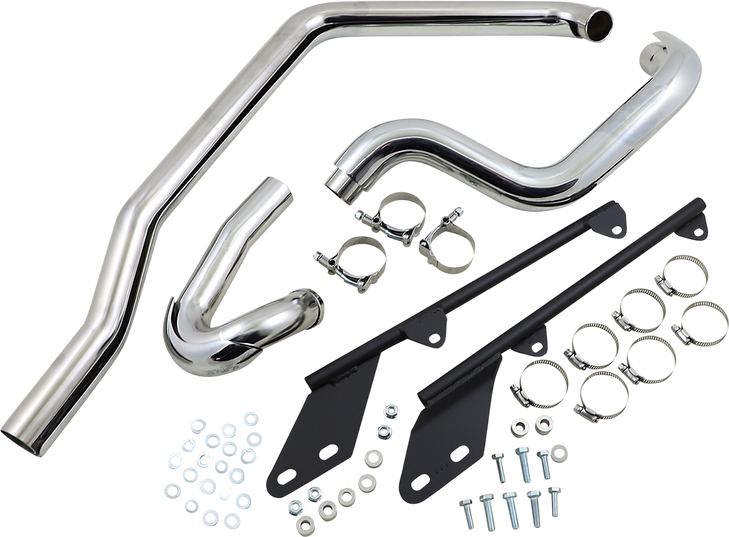 Bassani Xhaust Tru Dual Exhaust - '86-'06 Softail Sft-211