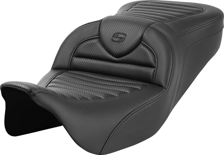 Roadsofa Seat - Without Backrest - Tuck-N-Roll - Carbon Fiber - Fl '08-'23 808-07B-20400