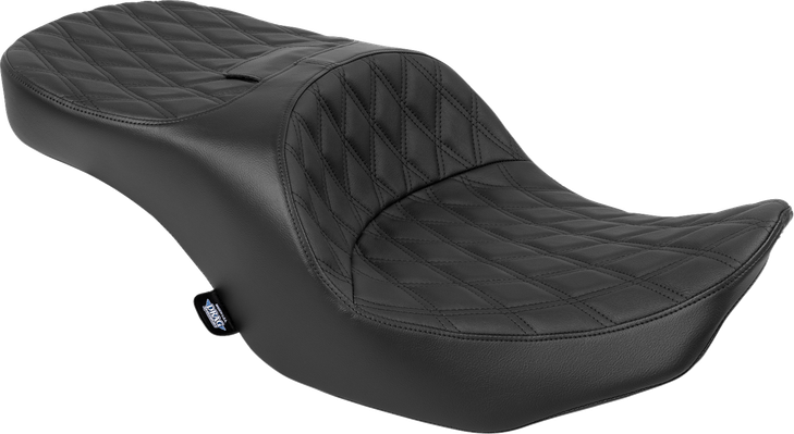 Drag Specialties Seats Seat Freedom 2Up Fwd Pos W/Solar Dd Black Touring 2023-25