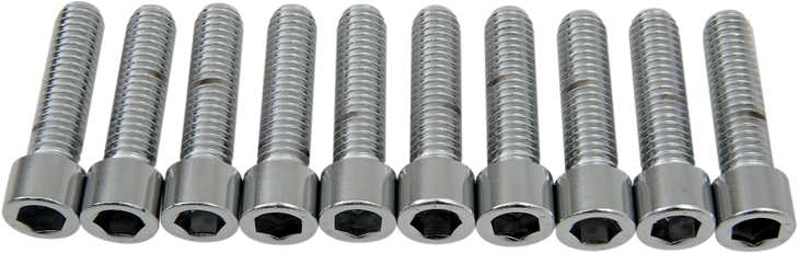 Drag Specialties Bolts - Socket-Head - Smooth - 3/8-16 X 1-1/2"