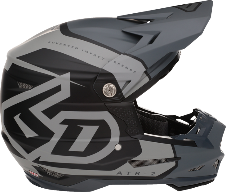 6D Helmets Atr-2 Helmet - Torque - Charcoal - Xs 12-3204