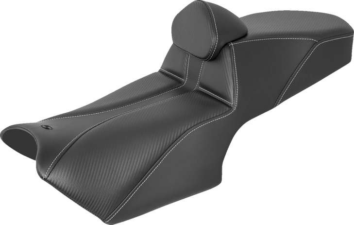 Saddlemen Adventure Tour Seat - W/ Backrest - Black - Bmw '19-'22 0810-Bm54Br