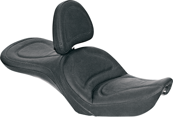 Saddlemen Seat - Explorer - With Backrest - Stitched - Black - Fxdwg 83G52Js