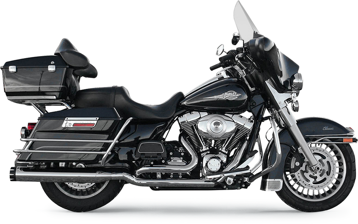 Bassani Xhaust Down Under Headpipes - Chrome 11415A