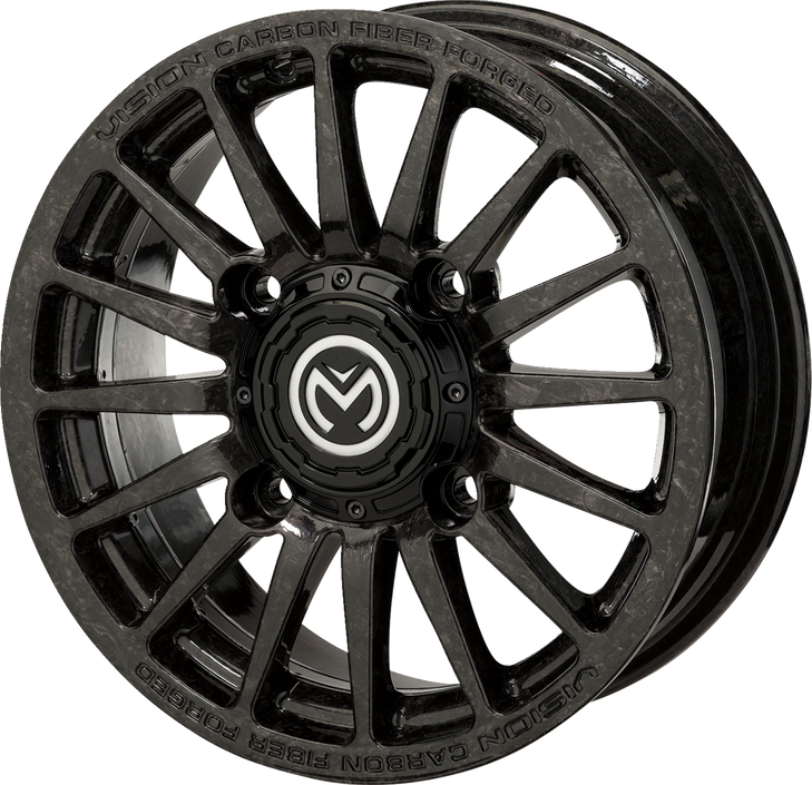 Moose Utility Wheel - 325X Carbon Fiber - Front/Rear - Black - 15X6 - 4/156 - 5+1 325-1561565-150