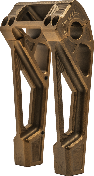 Fastback Risers - 8" - Bronze K55122B