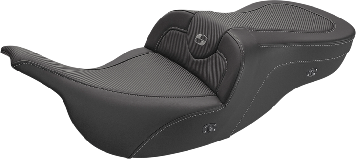 Saddlemen Heated Roadsofa Seat - Carbon Fiber 897-07-185Hct