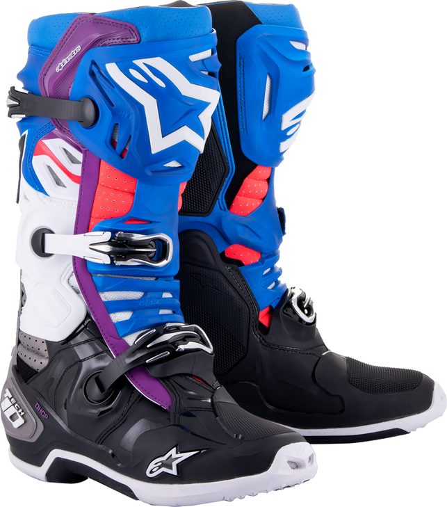 Tech 10 Supervented Boots - Blue/Black/White - Us 9 2010520-1792-9