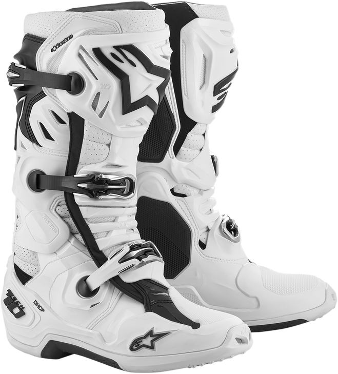 Tech 10 Supervented Boots - White - Us 8 2010520-20-8