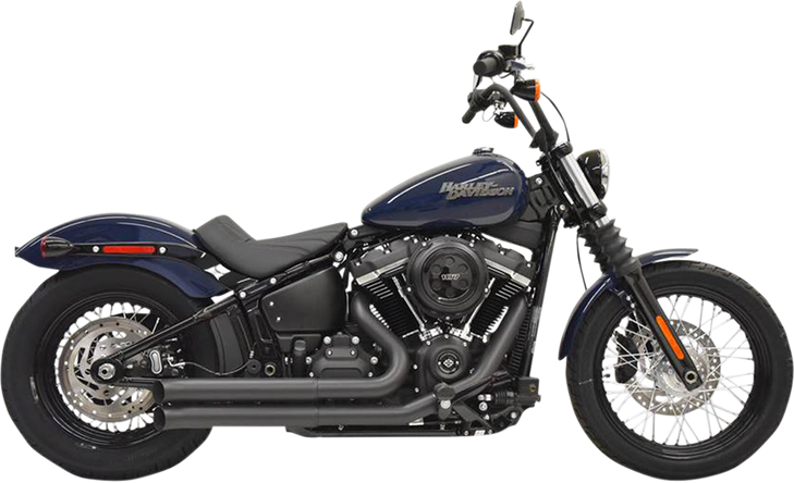 Bassani Xhaust Pro Street Exhaust - Black 1S35Db