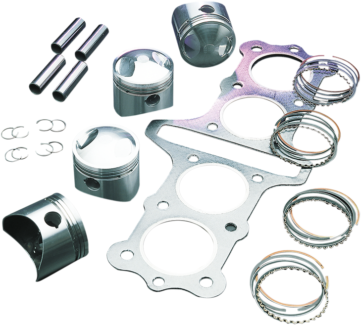 Wiseco Piston Kit With Gasket - 70.00 Mm - Kawasaki K1015