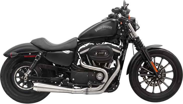 Bassani Xhaust Road Rage 3 Exhaust - Stainless Steel - '04-'20 Xl 1X52Ss