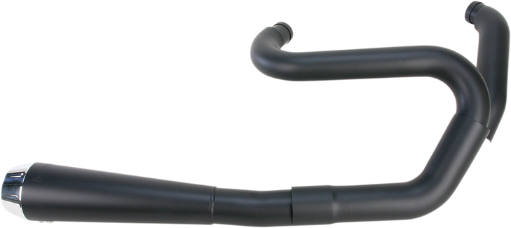 Bassani Xhaust Road Rage 2:1 Exhaust - Black - Fxd 1D5250B