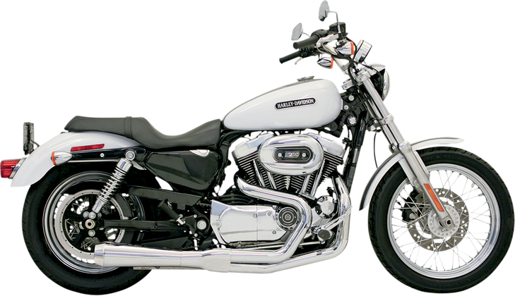 Bassani Xhaust Road Rage Exhaust - Chrome - '86-'03 Xl 14212J