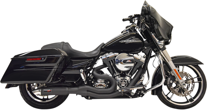 Bassani Xhaust 2:1 Exhaust - Chrome 1F68C