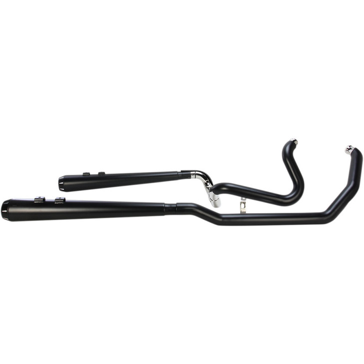 Bassani Xhaust Down Under Exhaust - Black - Megaphone 1F66Rb