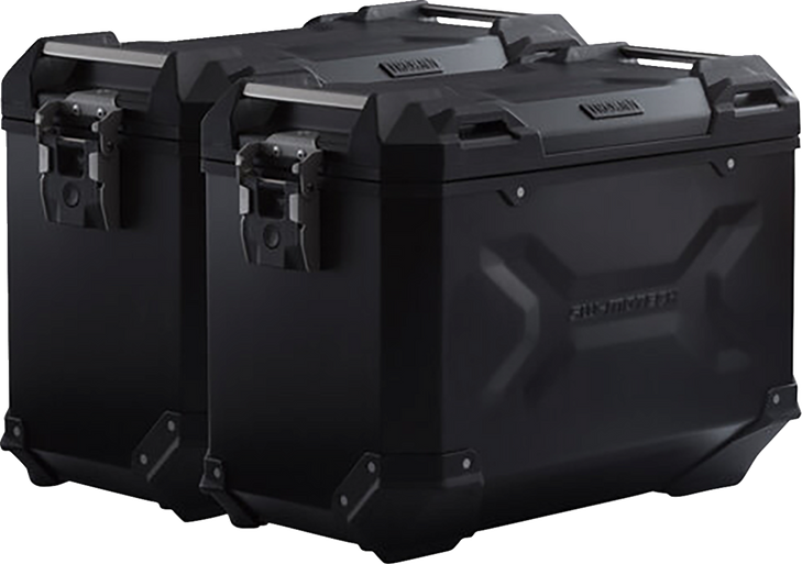 Sw-Motech Trax Adv Aluminum Case System - Black - Ducati Multistrada 1200 '10-'14 Kft.22.140.70100/B