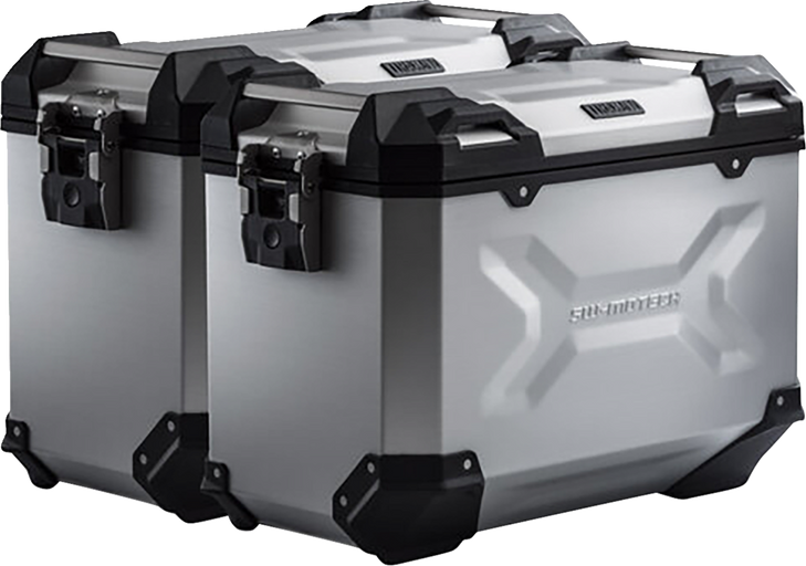 Sw-Motech Trax Adv Aluminum Case System - Silver - Ktm Super Moto 950/990 '05-'13 Kft.04.621.70100/S