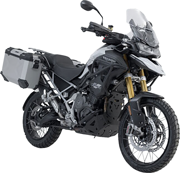 Sw-Motech Trax Adv Aluminum Case System - Silver - Triumph Tiger 1200 '22-'24 Kft.11.905.70002/S
