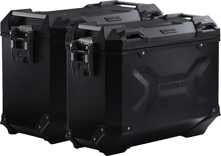 Sw-Motech Trax Adv Aluminum Case System - Black - Yamaha Super Tenere 1200 '12-'20 Kft.06.145.70001/B