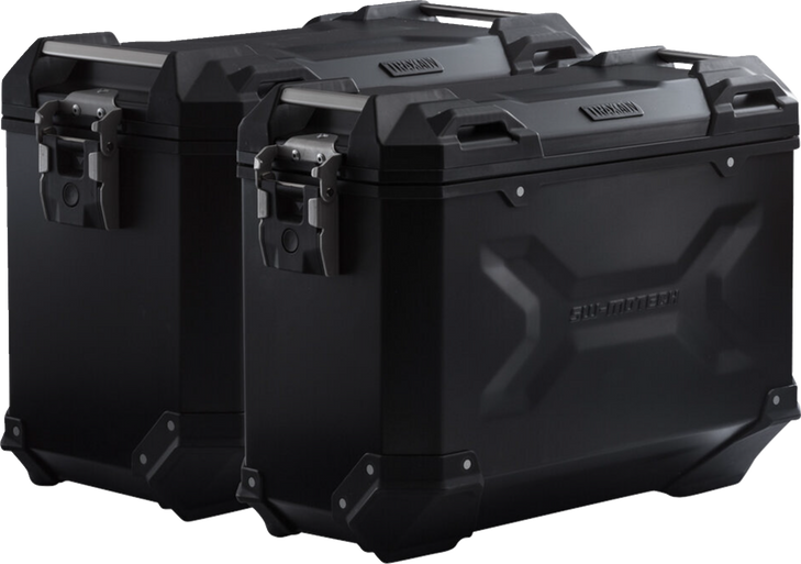 Sw-Motech Trax Adv Aluminum Case System - Black - Triumph Tiger 800 '10-'19 Kft.11.748.70001/B