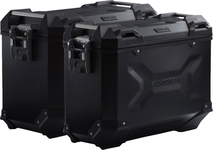 Sw-Motech Trax Adv Aluminum Case System - Black - Honda Africa Twin '16-'17 Kft.01.622.70001/B