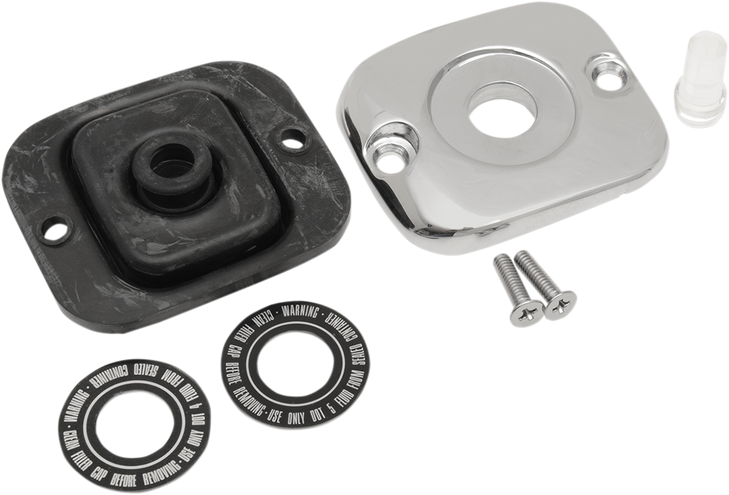 Drag Specialties Master Cylinder Cover - Oem - Chrome - '96-'17