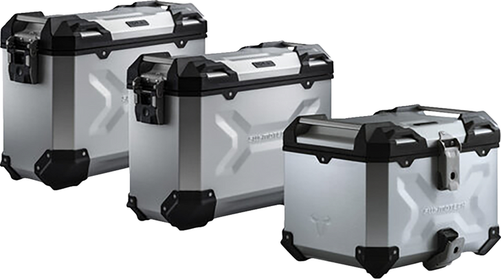 Sw-Motech Adventure Luggage System - Silver - Moto Guzzi V85 '19-'23 Adv.17.925.75000/S