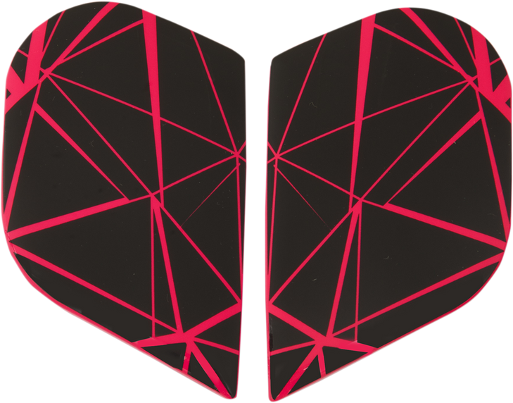 Icon Alliance Side Plates - Crysmatic - Pink