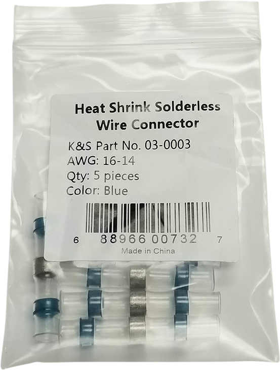 K&S Technologies Wire Connector - Awg 16-14 03-0003