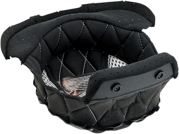 Biltwell Gringo/Gringo S Liner - Black/Silver - Xs 0023-011-5701