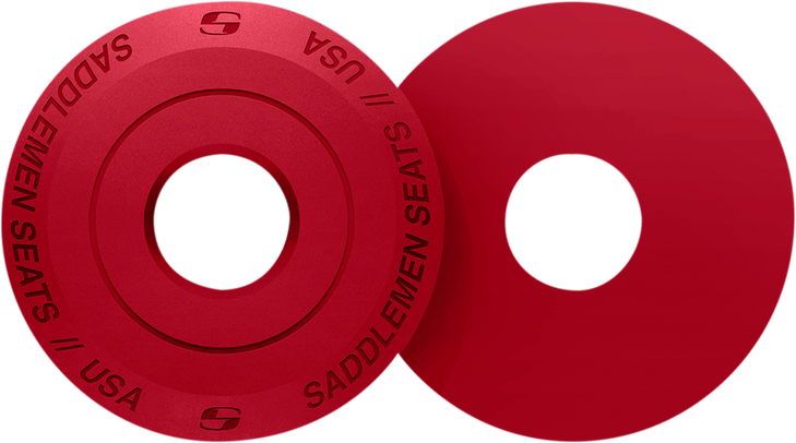 Saddlemen Fender Seat Washer - Red 14707Rd