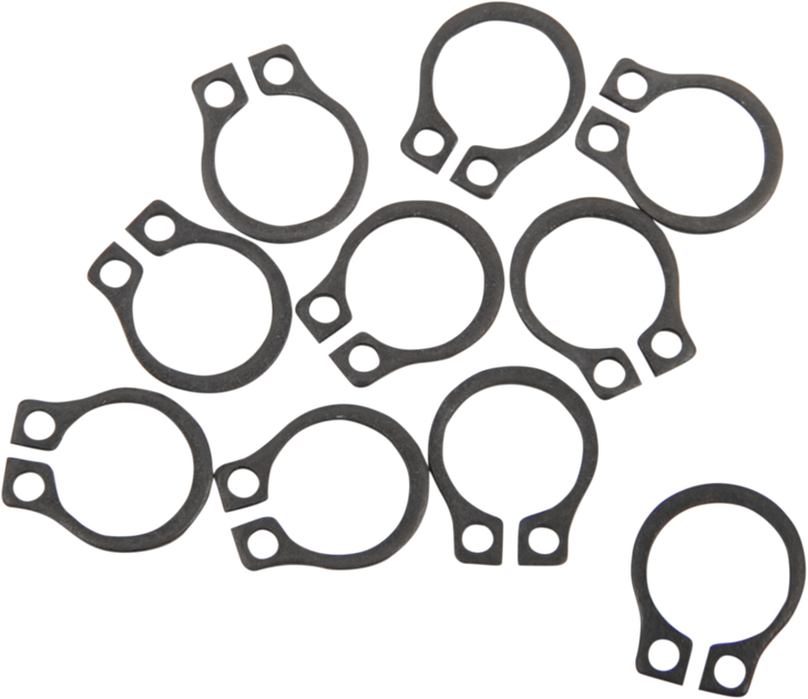 Eastern Motorcycle Parts Snap Ring - Clutch Push/Rod - Full Clip A-11096A