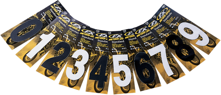 Factory Effex Fx Number 2 - Black - 8" 02-4472