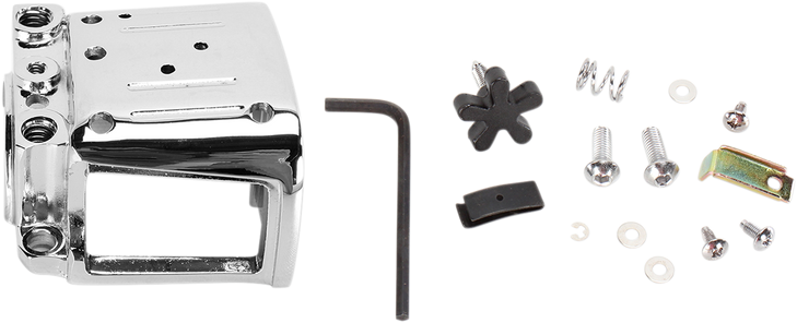 Drag Specialties Switch Housing - Right - Lower - Chrome