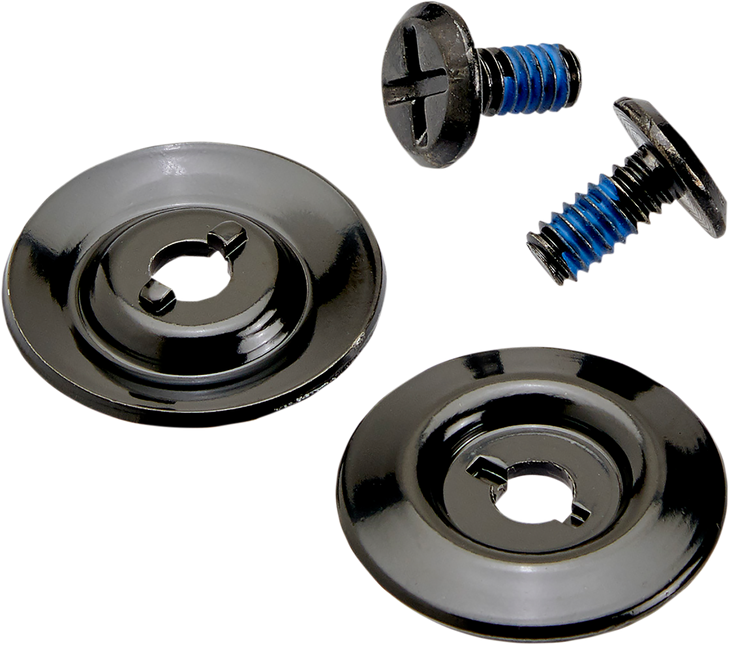 Biltwell Gen 2 Hardware Kit - Black Screw - Black Baseplate 0034-150-61