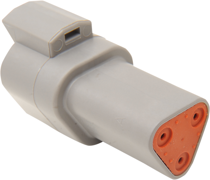 Namz Deutsch Receptacle - 3 Pin - Gray Dr-3G