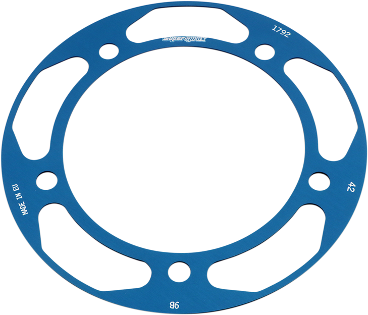 Supersprox Edge Rear Sprocket Insert - Blue - 42 Tooth Racd-1792-42-Blu